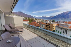 Panorama Double Room, Balcony | Terrace/patio - Hotel Muralto (Muralto)