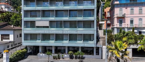 Fachada de la propiedad