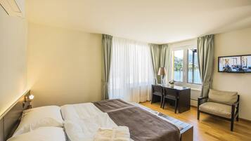 Junior Suite, 2 Bedrooms, Connecting Rooms, Lake View | Premium bedding, down comforters, minibar, in-room safe