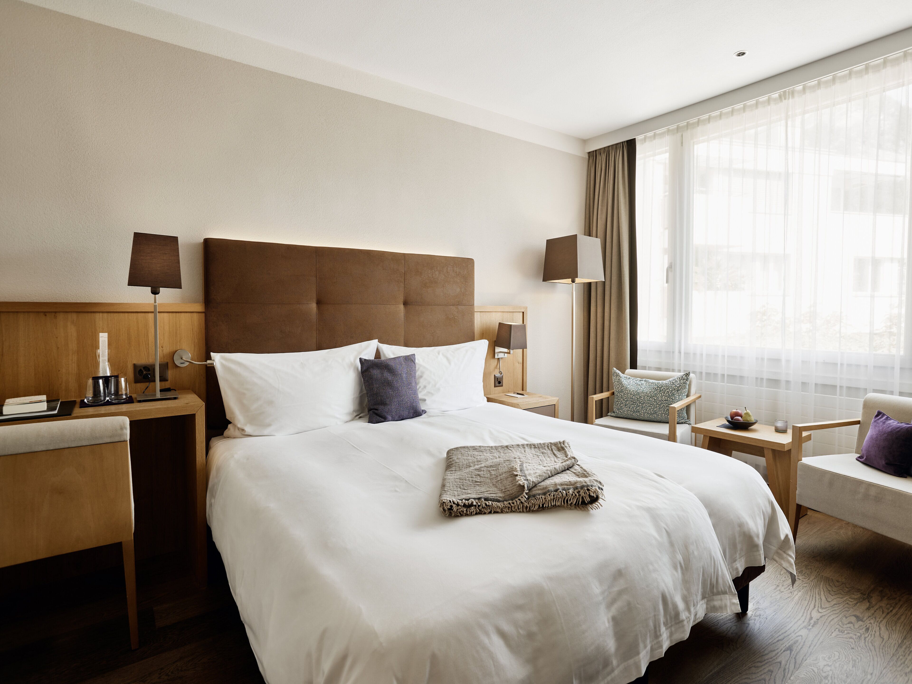 double room (medium) | premium bedding, down duvets, in-room safe, desk