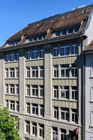 Fassade der Unterkunft