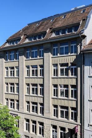 Fassade der Unterkunft