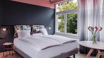 Premium bedding, minibar, in-room safe, soundproofing