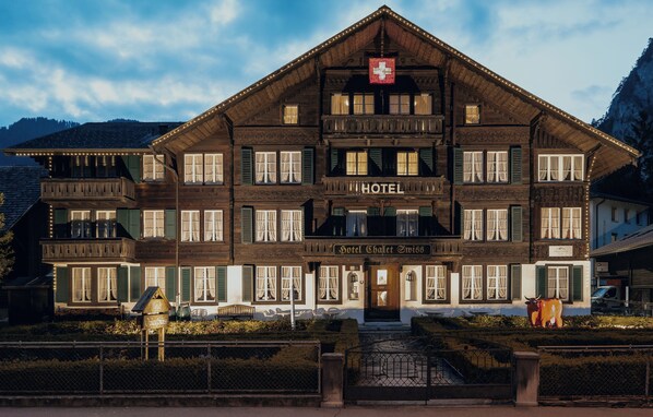 Fassade der Unterkunft