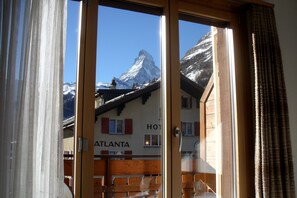 Blick von der Unterkunft