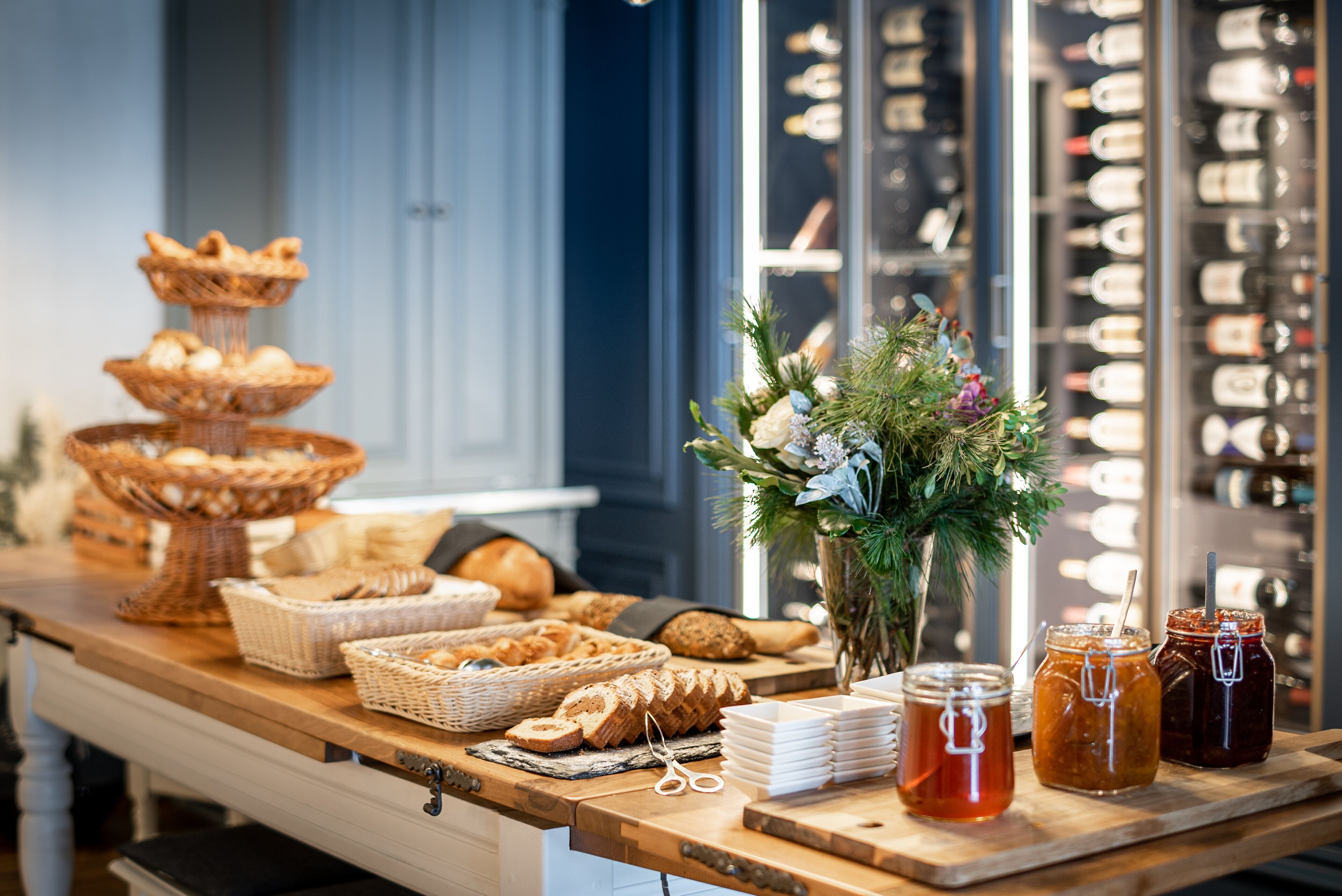 Petit déjeuner buffet compris tous les jours