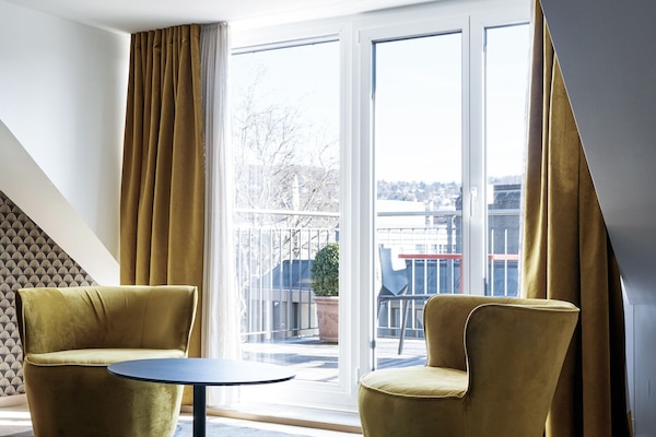 Deluxe-Zweibettzimmer, Terrasse