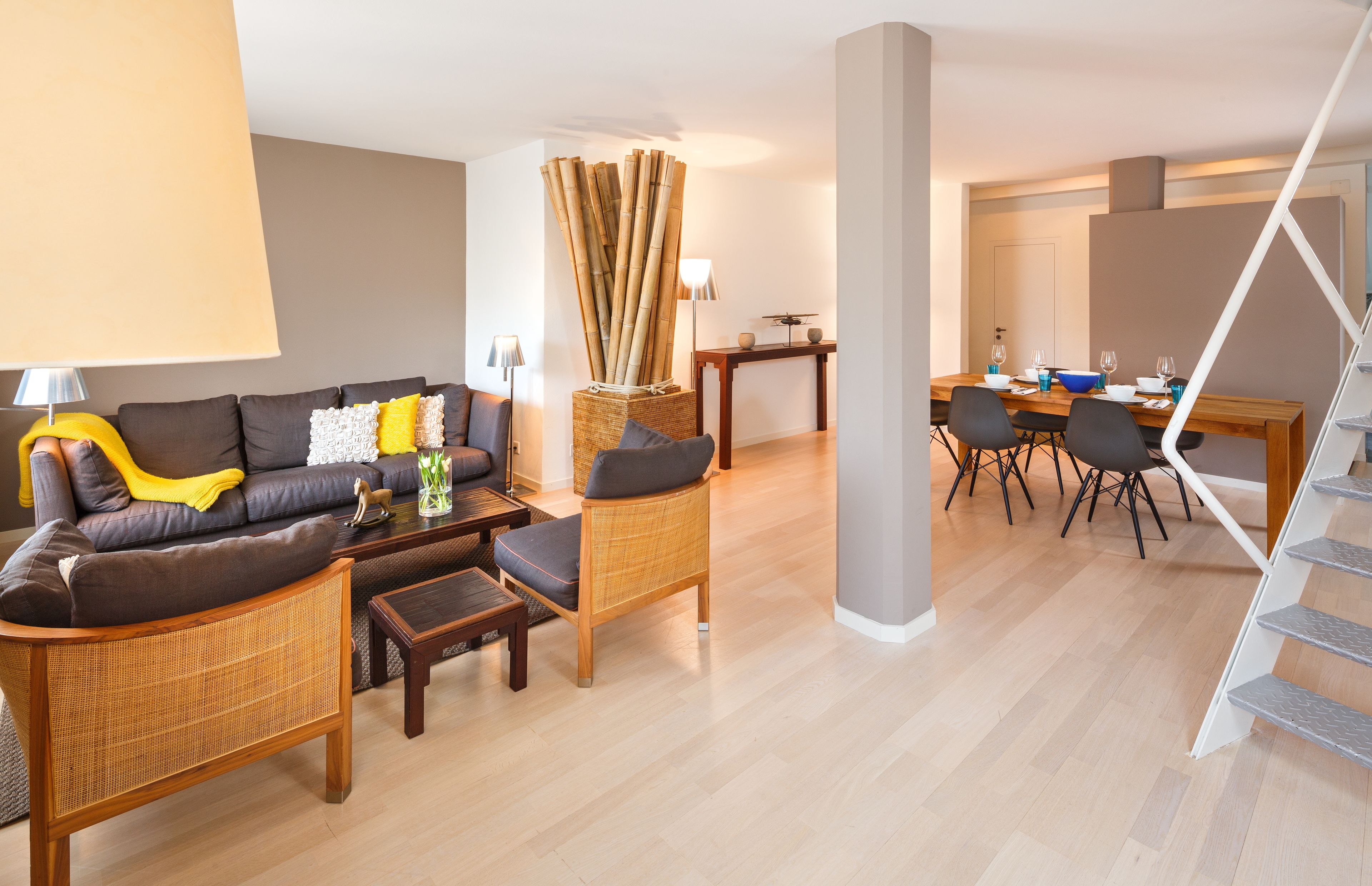 standard apartment | living area | flat-screen tv