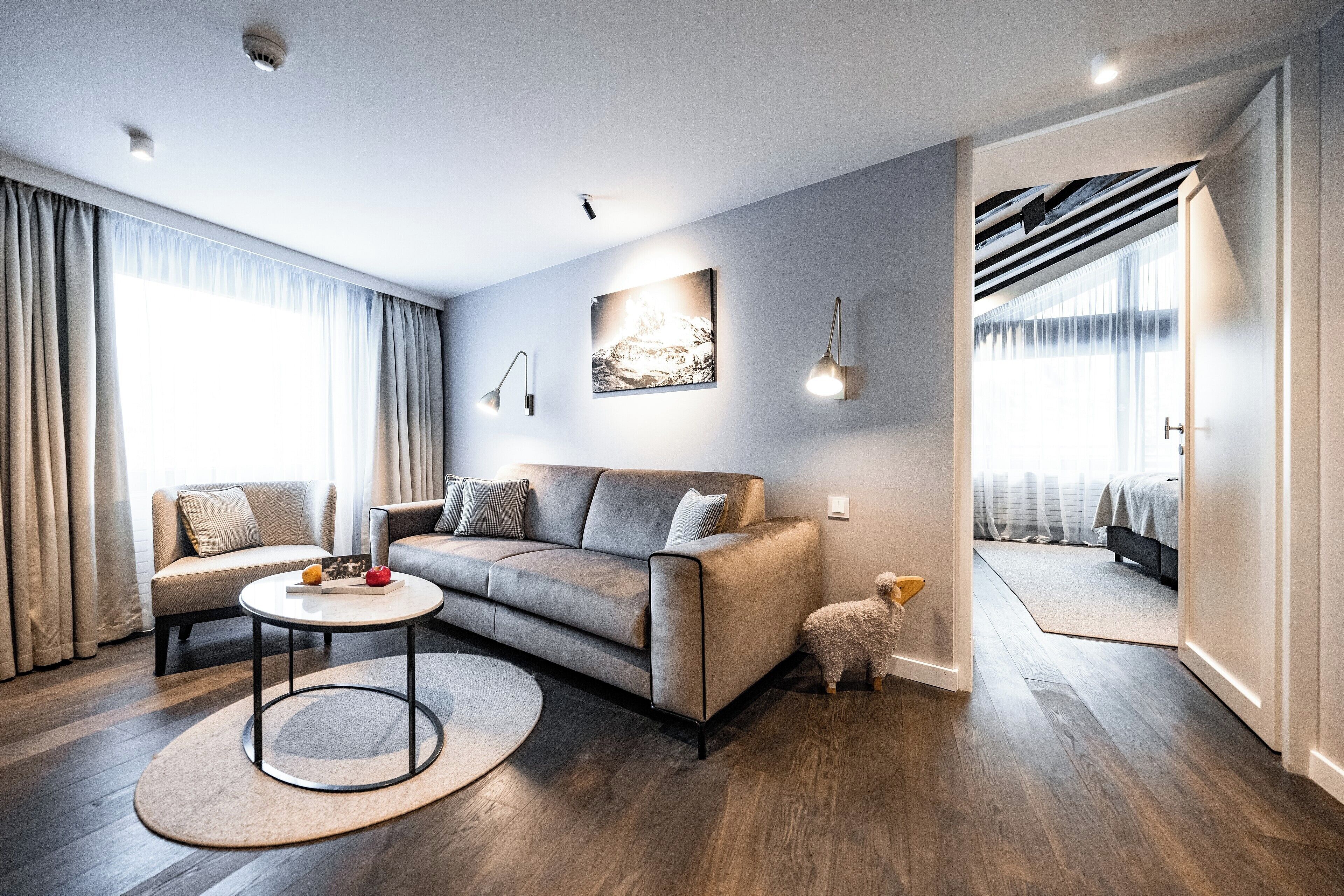 design suite | 1 bedroom, premium bedding, free minibar items, in-room safe