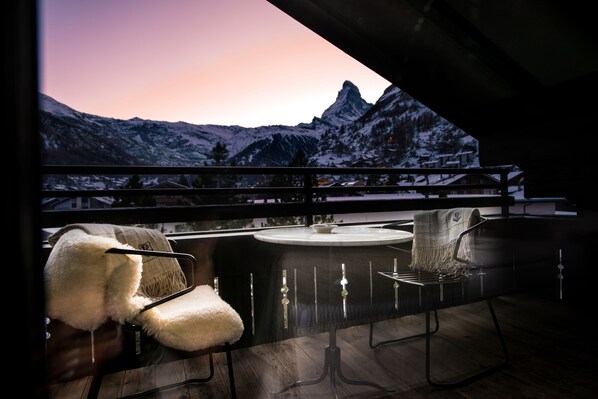 Penthouse Deluxe Suite Matterhorn View | Utsikt fra rommet