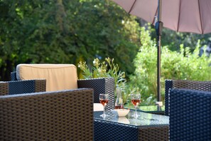 Terrace/patio - Hôtel de l'Aigle (Val-de-Travers)