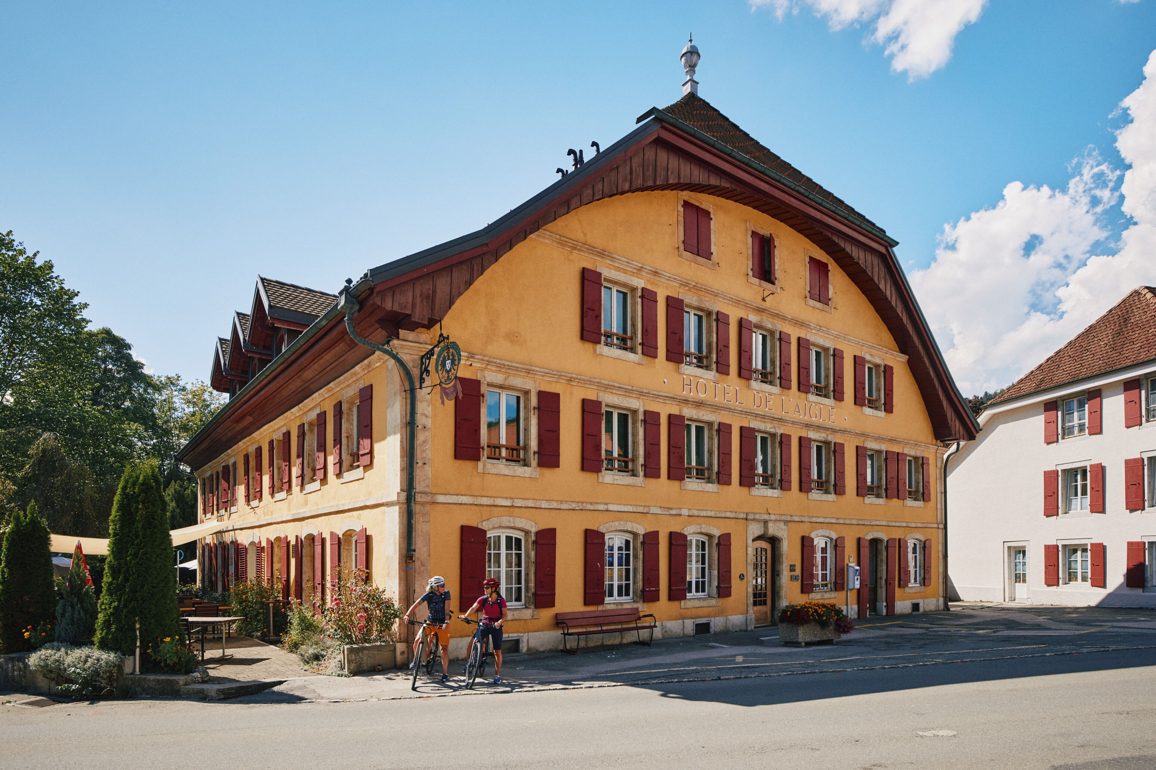 Fassade der Unterkunft