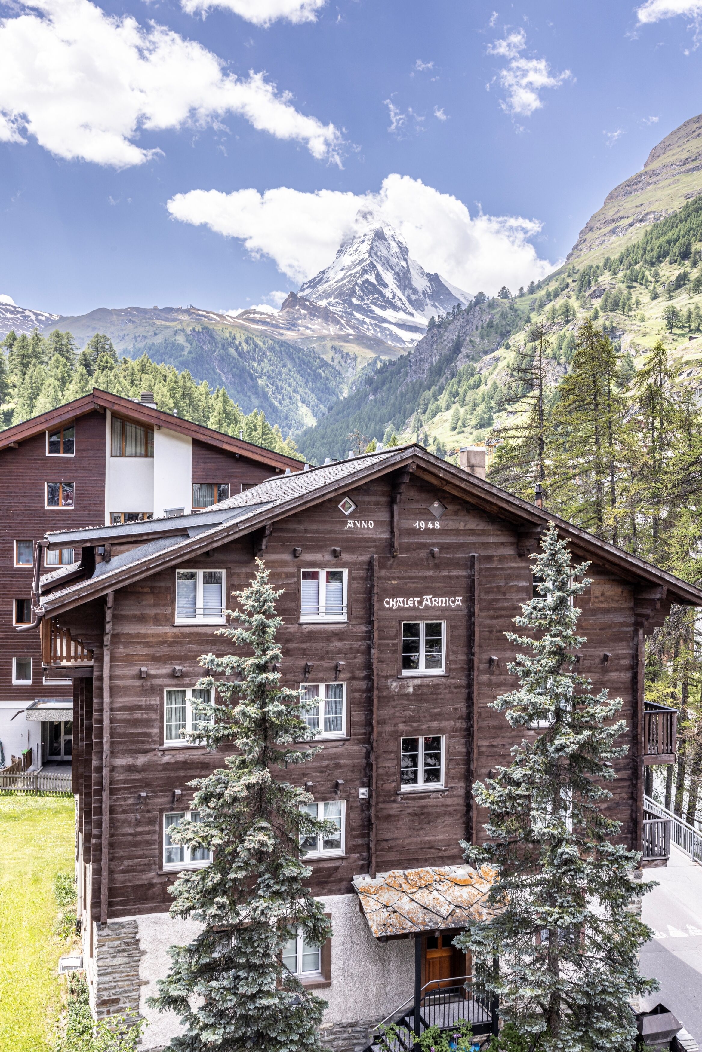 double room, mountain view (matterhorn) | view from room