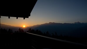 Vue sur la montagne