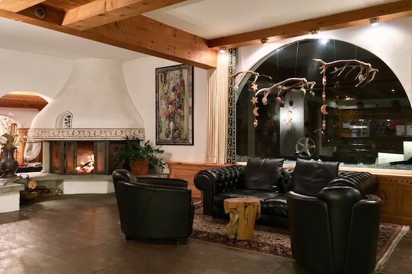 Zona de estar del vestíbulo