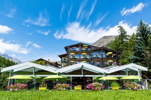 Front of property - Wellness spa Pirmin Zurbriggen (Saas Almagell)