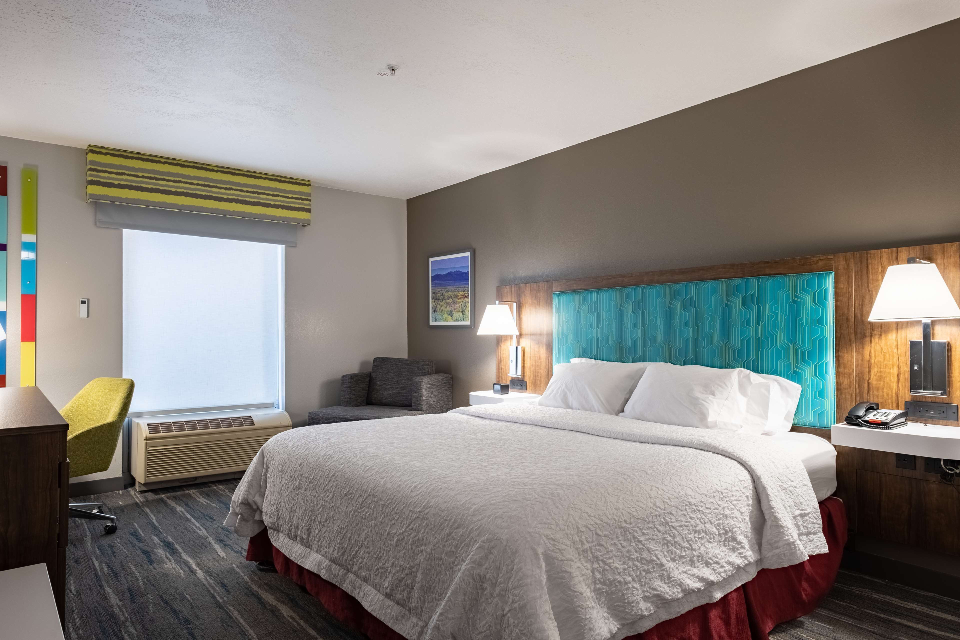 room, 1 king bed, accessible, non smoking | down duvets, desk, blackout curtains, iron/ironing board