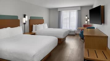 In-room safe, desk, iron/ironing board, free cribs/infant beds