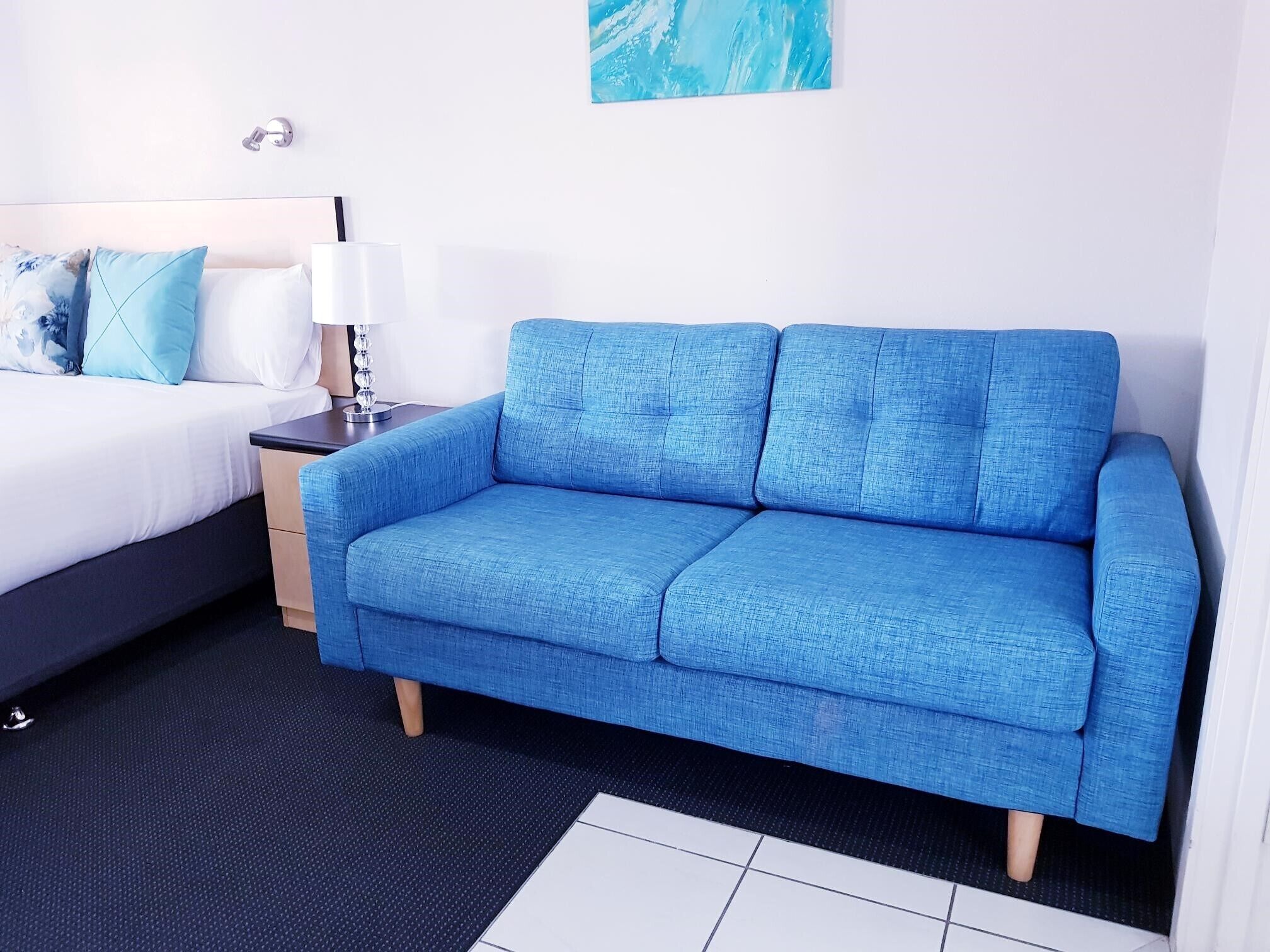 room, 1 king bed, jetted tub (non pet) | 1 bedroom, iron/ironing board, free wifi, bed sheets