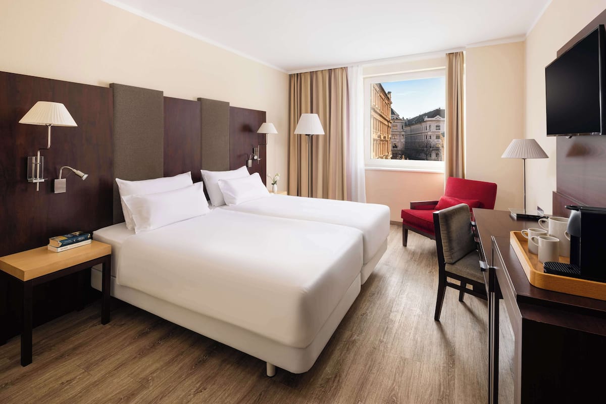 Hypo-allergenic bedding available, minibar, in-room safe, desk