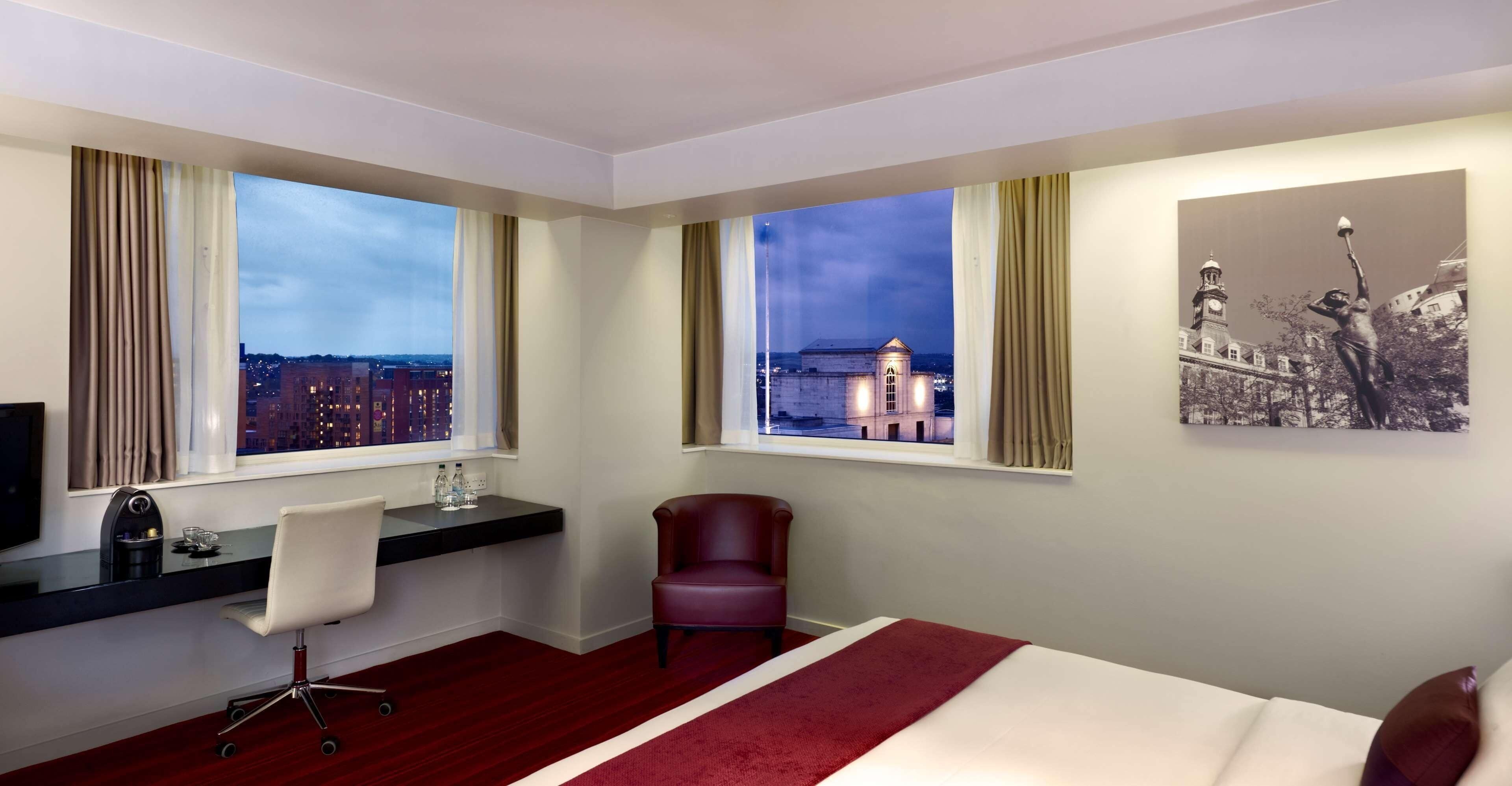 Premium bedding, in-room safe, desk, soundproofing