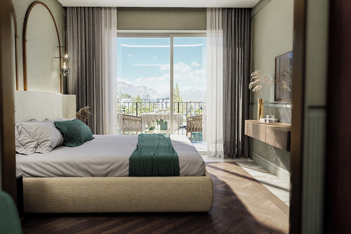 Doppia Deluxe, con vista parziale lago/ piscina | 1 bedroom, in-room safe, individually furnished, free WiFi