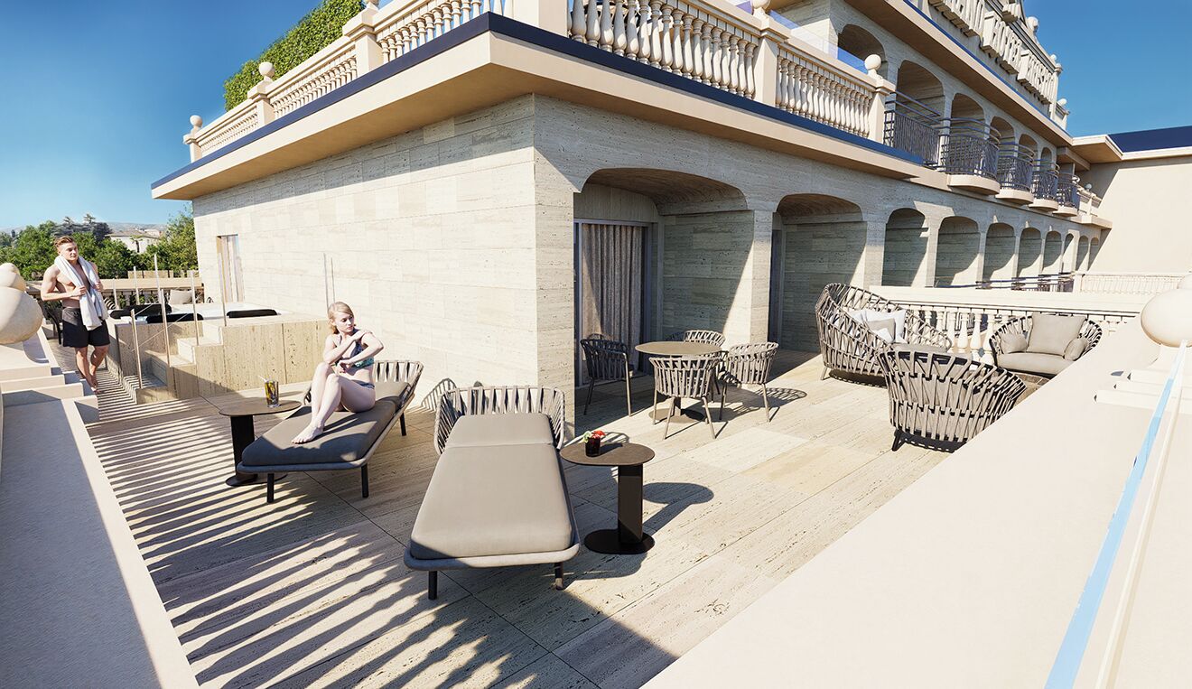 ลานระเบียง/นอกชาน