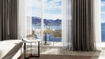 Senior Suite Fashion, vista lago | Terrasse/patio