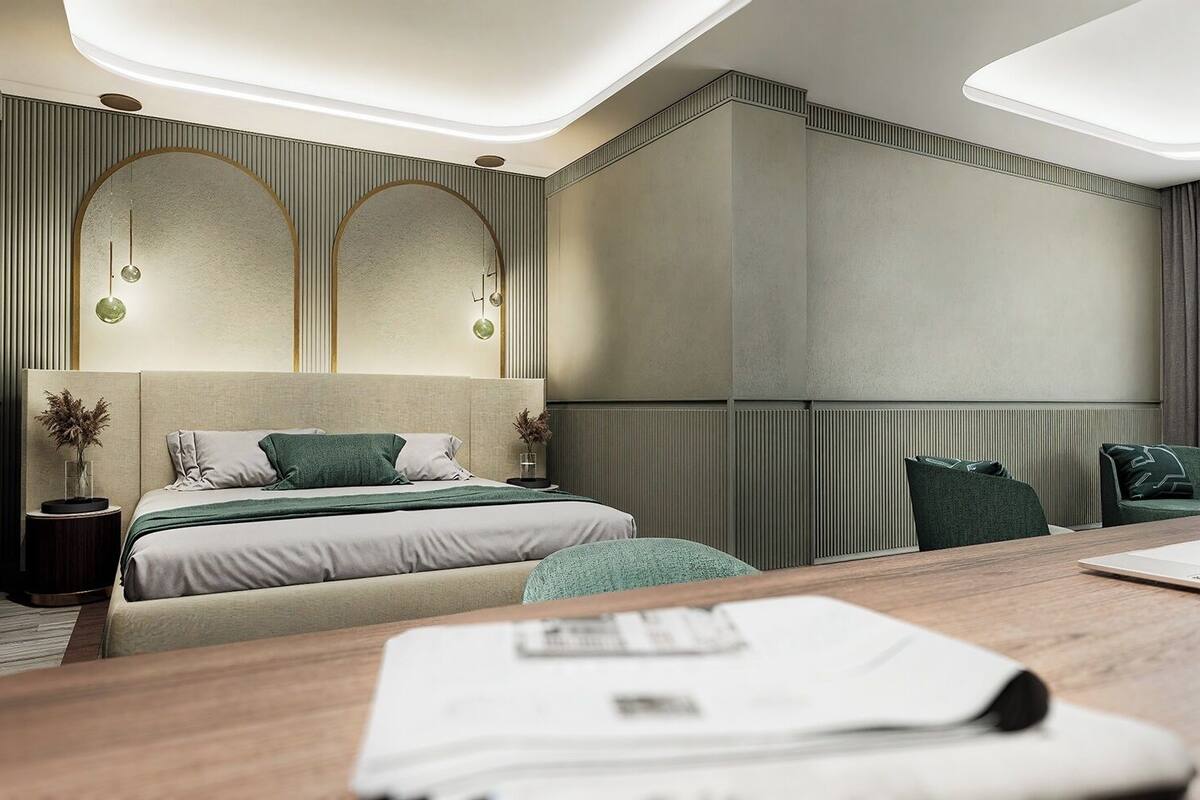 Doppia CLASSIC, lato monte | Safe på rommet, wi-fi (inkludert), individuelt innredet og sengetøy