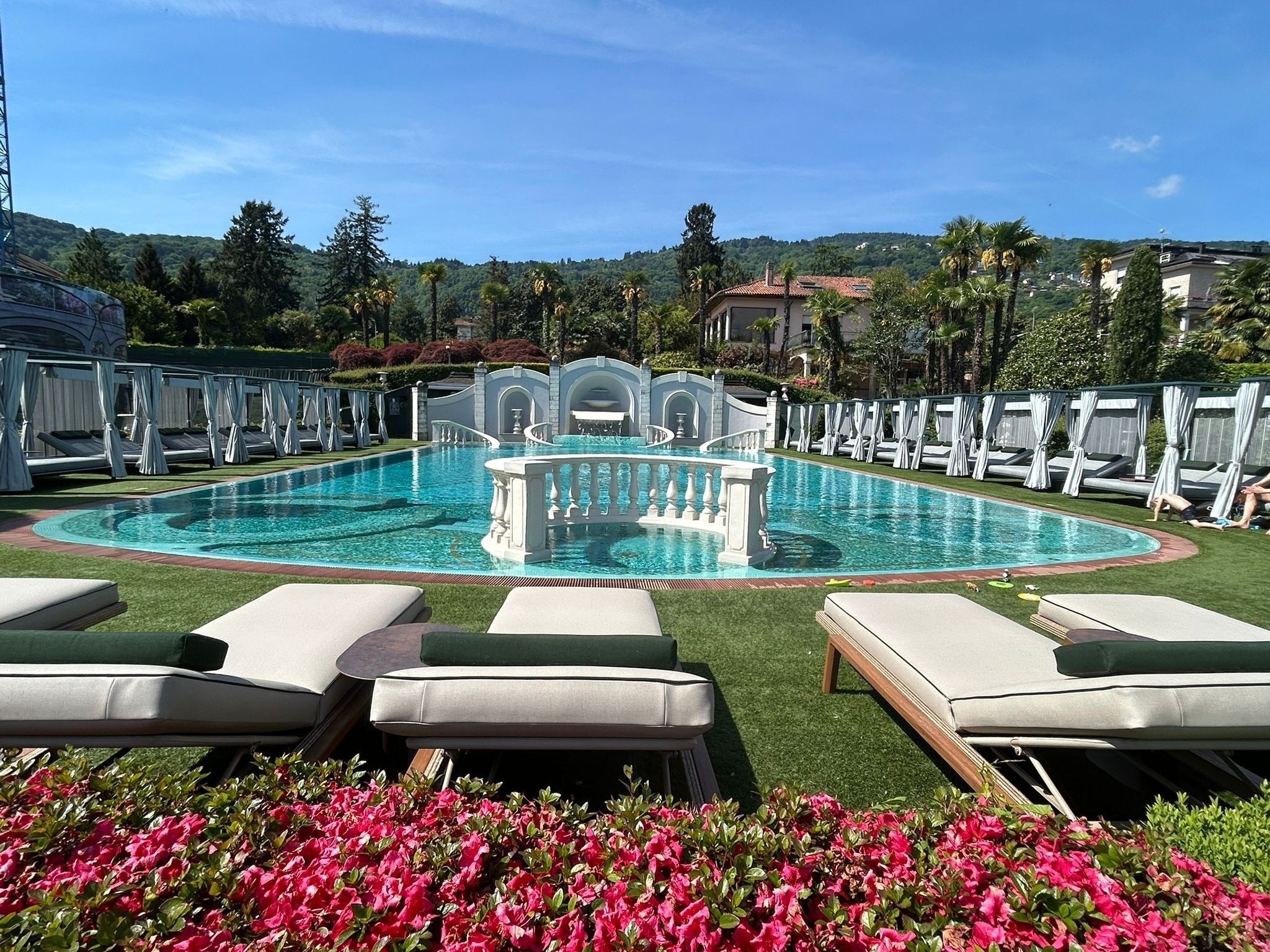 Seasonal outdoor pool