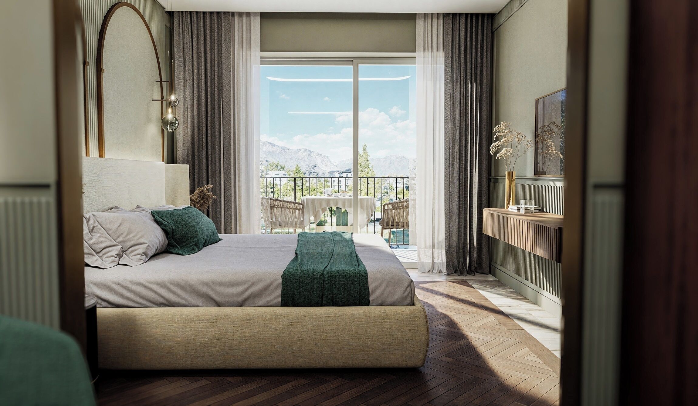 Doppia CLASSIC, lato monte | ตู้นิรภัยในห้องพัก, ตกแต่งพิเศษโดยเฉพาะ, Wi-Fi ฟรี, ผ้าปูที่นอน