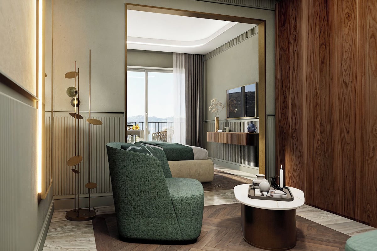 Doppia Deluxe, con vista parziale lago/ piscina