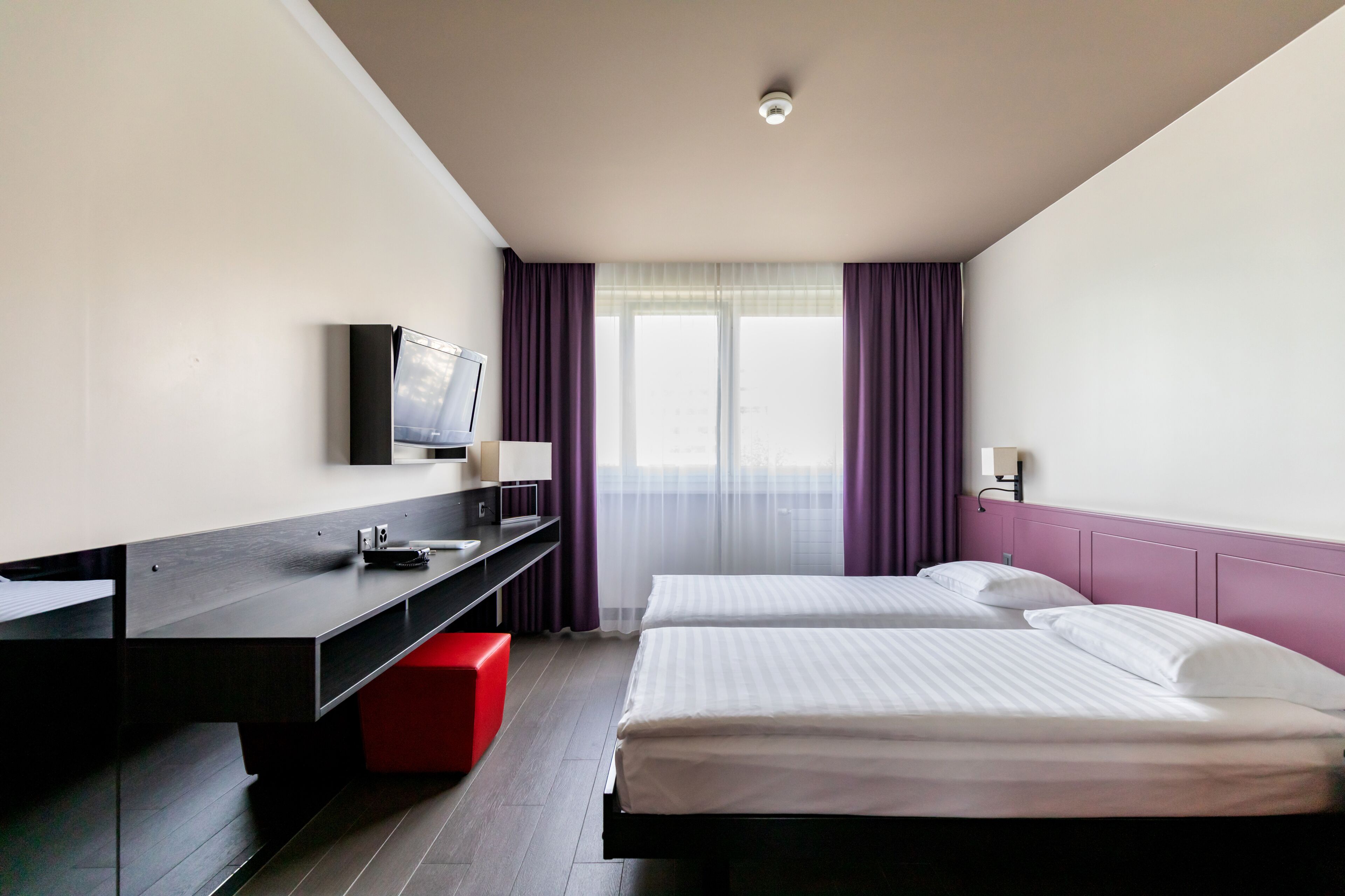 in-room safe, desk, blackout curtains, soundproofing