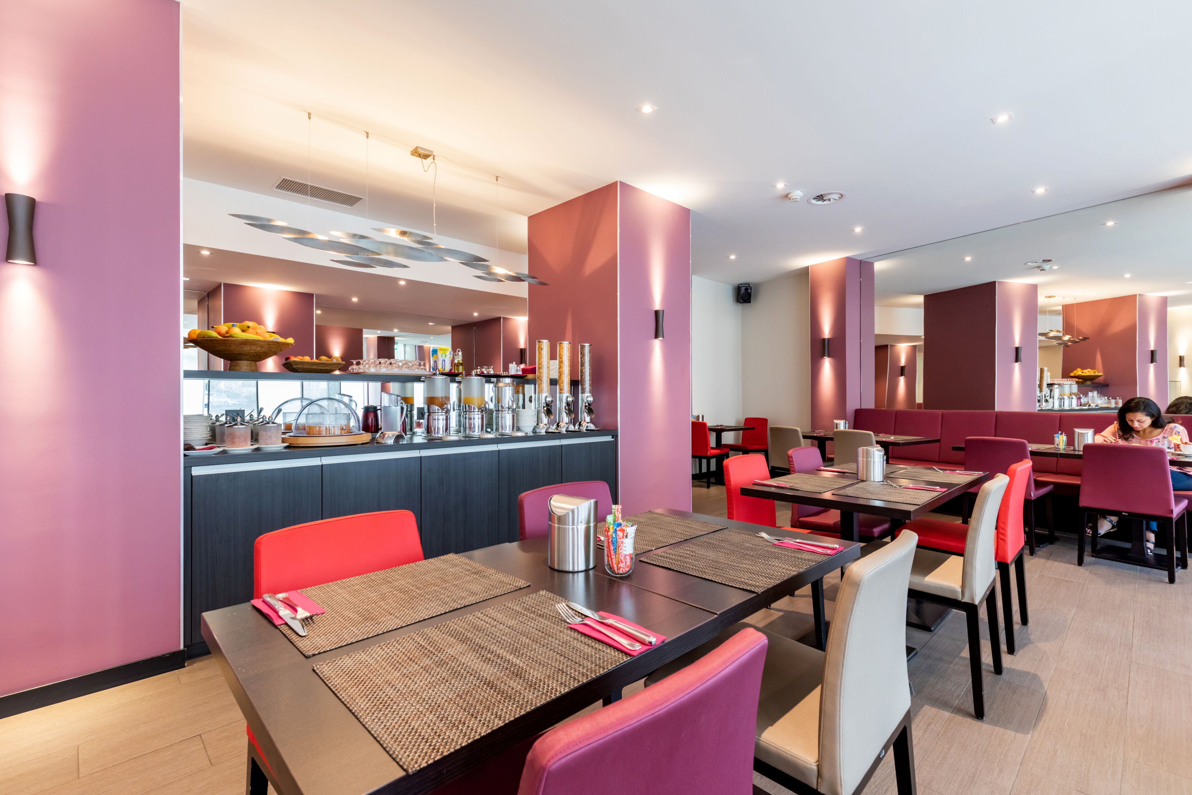 daily buffet breakfast (chf 19 per person)