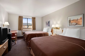 Standard Room, 2 Queen Beds | In-room safe, iron/ironing board, free cots/infant beds, free WiFi