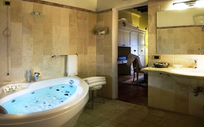 Hair dryer, bathrobes, slippers, bidet