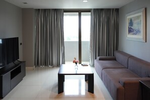 Suite, 1 Schlafzimmer | Ausblick vom Zimmer