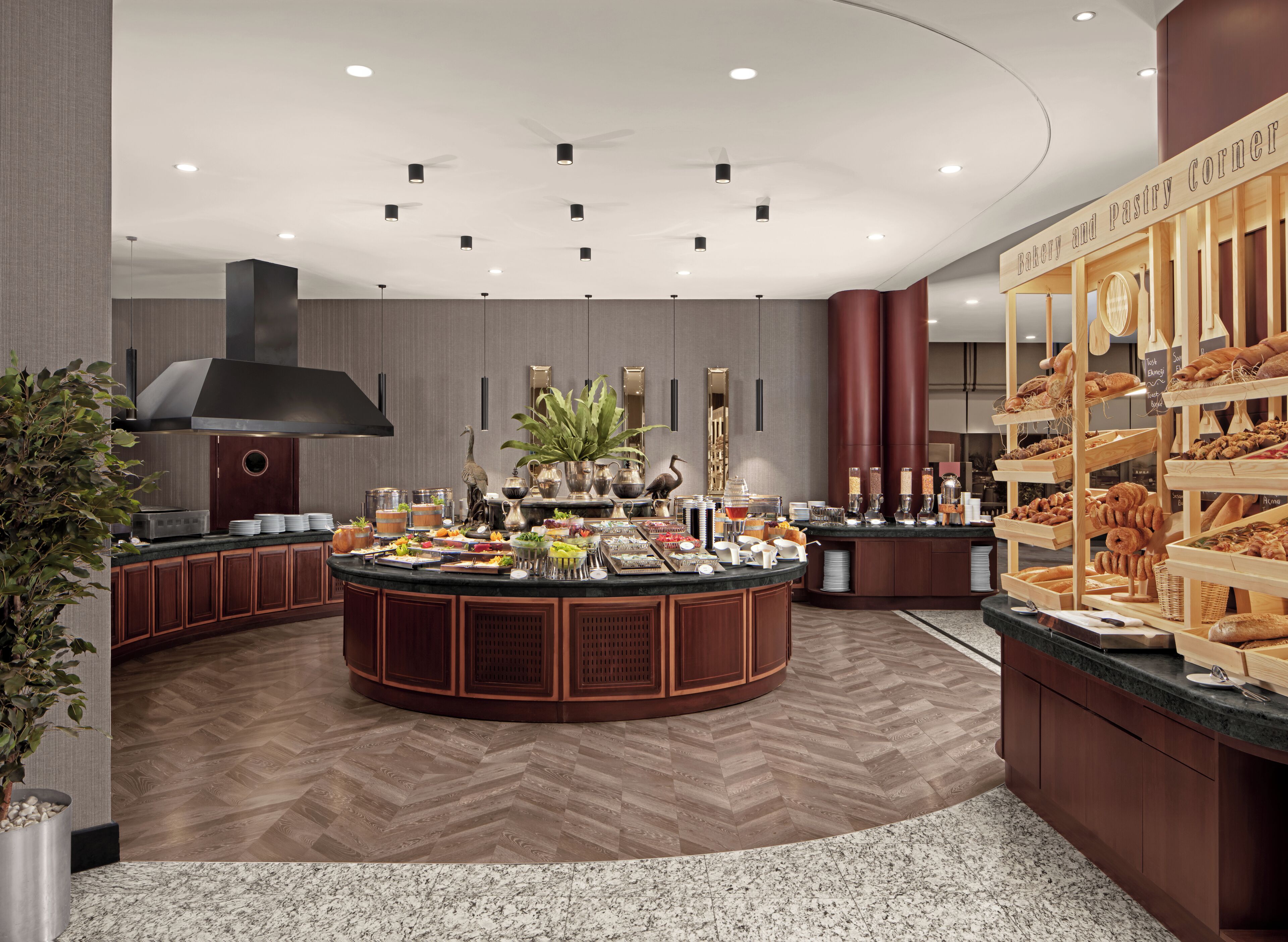 Daily buffet breakfast (TRY 1400 per person)