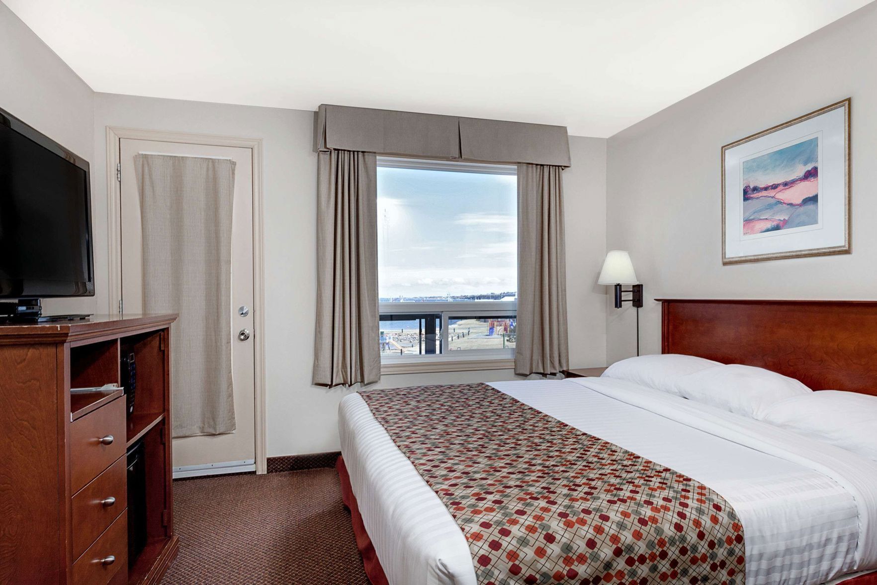 Desk, soundproofing, iron/ironing board, free cribs/infant beds