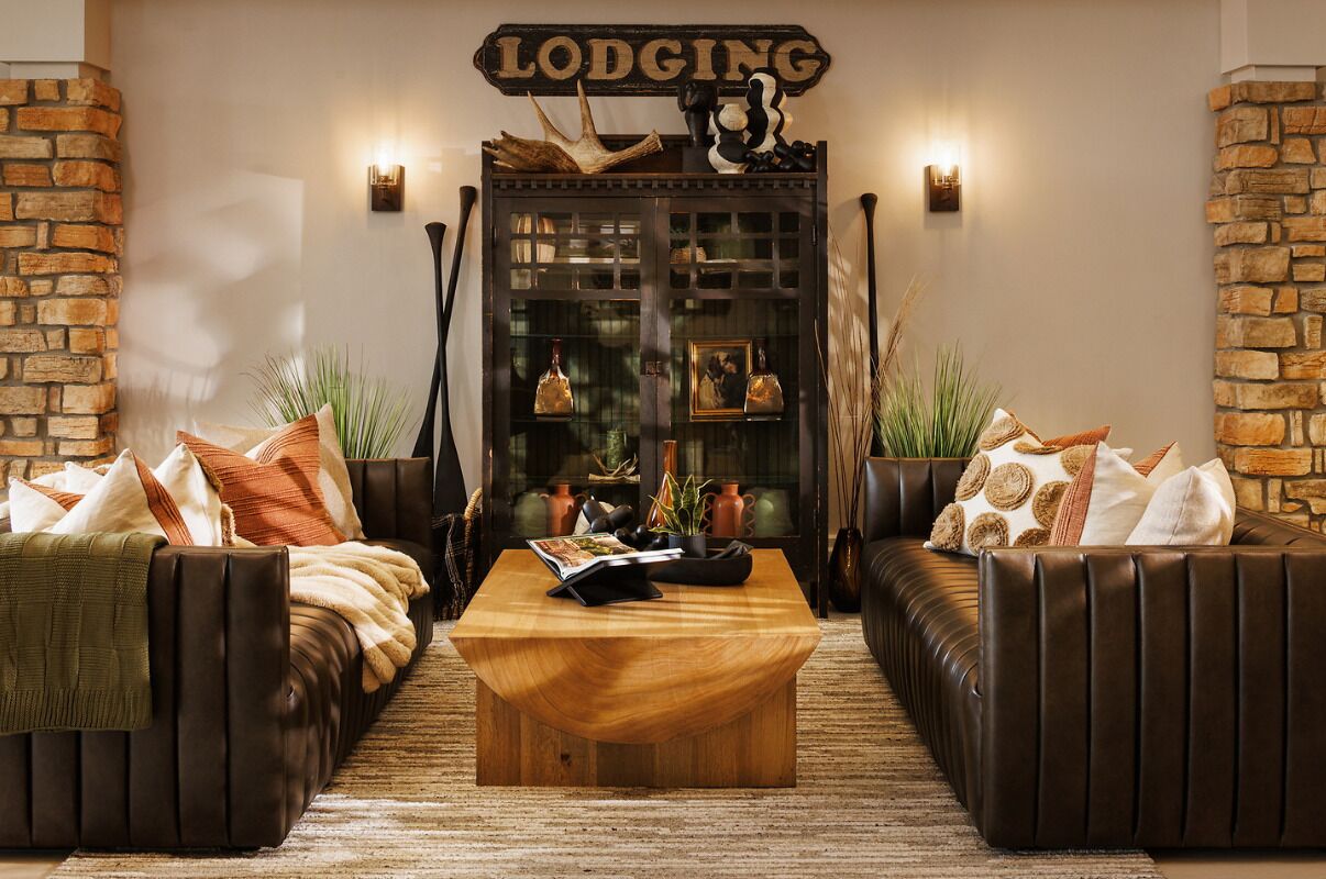 Lobby sitting area