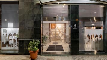 Entrée de l’hébergement