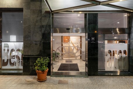 Entrada de la propiedad