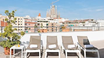 Terrasse sur le toit