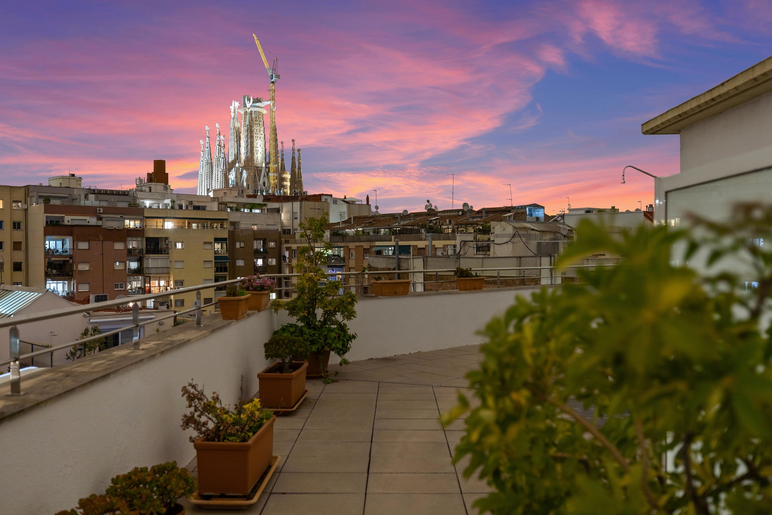 Terraza en la azotea