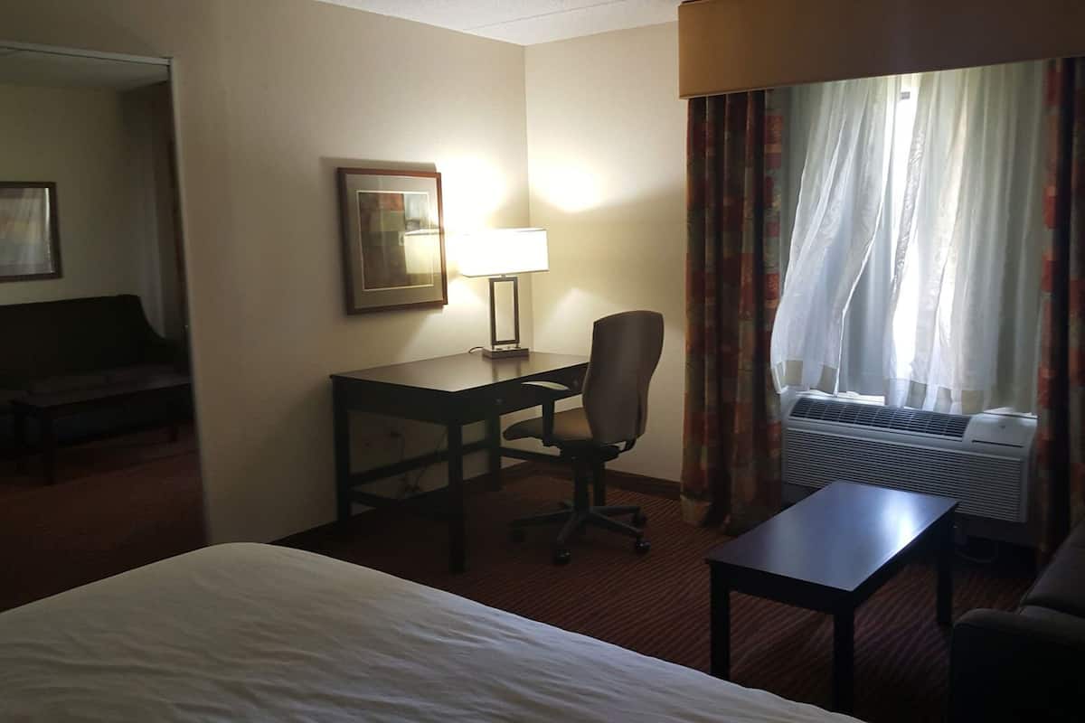 DĂ©cor unique, ameublement unique, bureau, rideaux dâobscurcissement