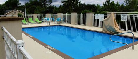 Seasonal outdoor pool