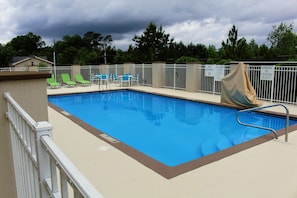 Seasonal outdoor pool