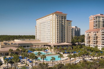 Hotel Exterior at Marriott Myrtle Beach Resort & Spa at Grande Dunes