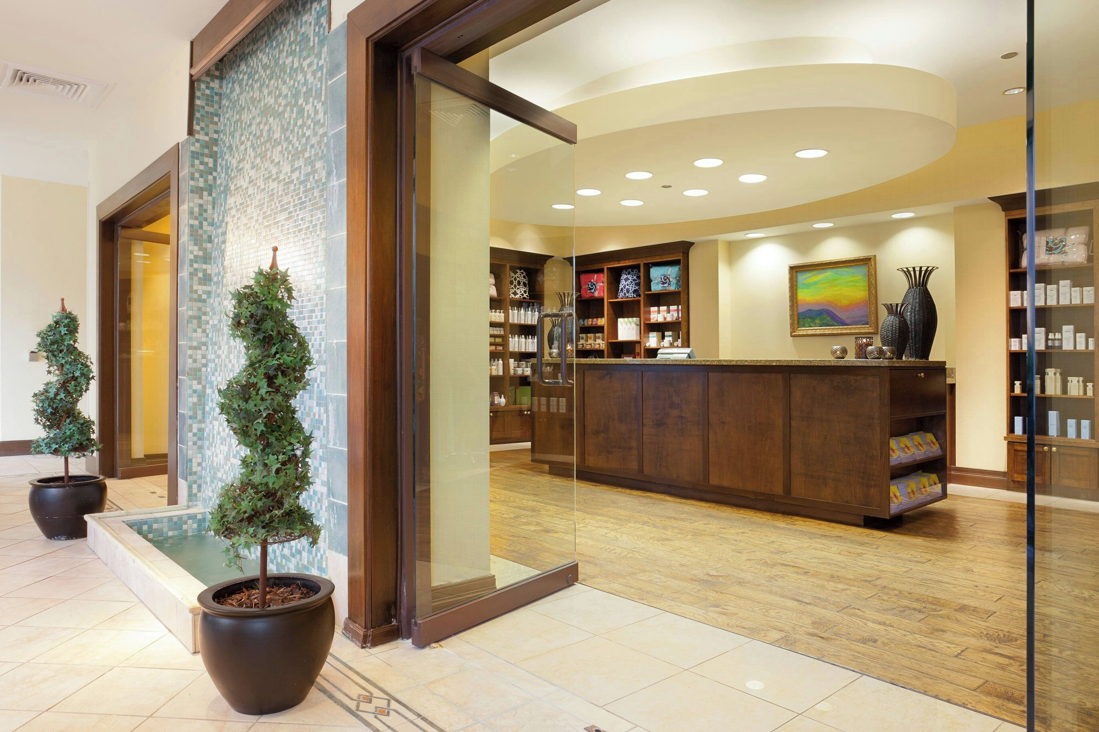 couples treatment room(s), steam room, body treatments, aromatherapy