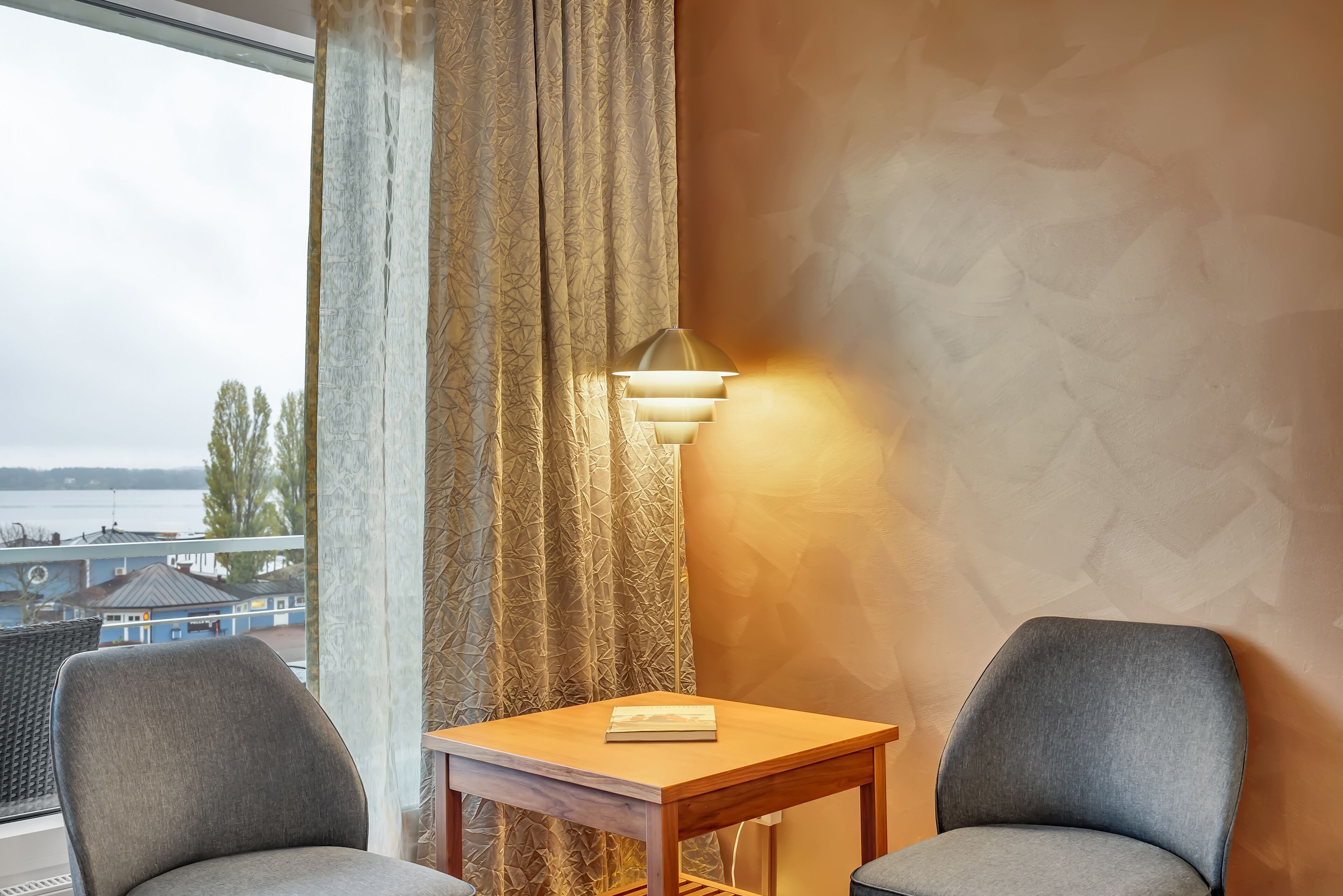 superior double room, balcony, sea view | 1 bedroom, in-room safe, laptop workspace, blackout curtains